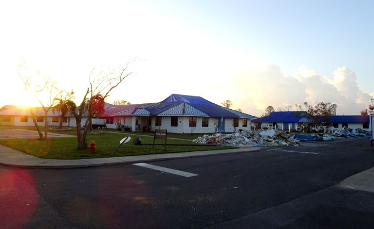 Hurricane Michael damage in Florida